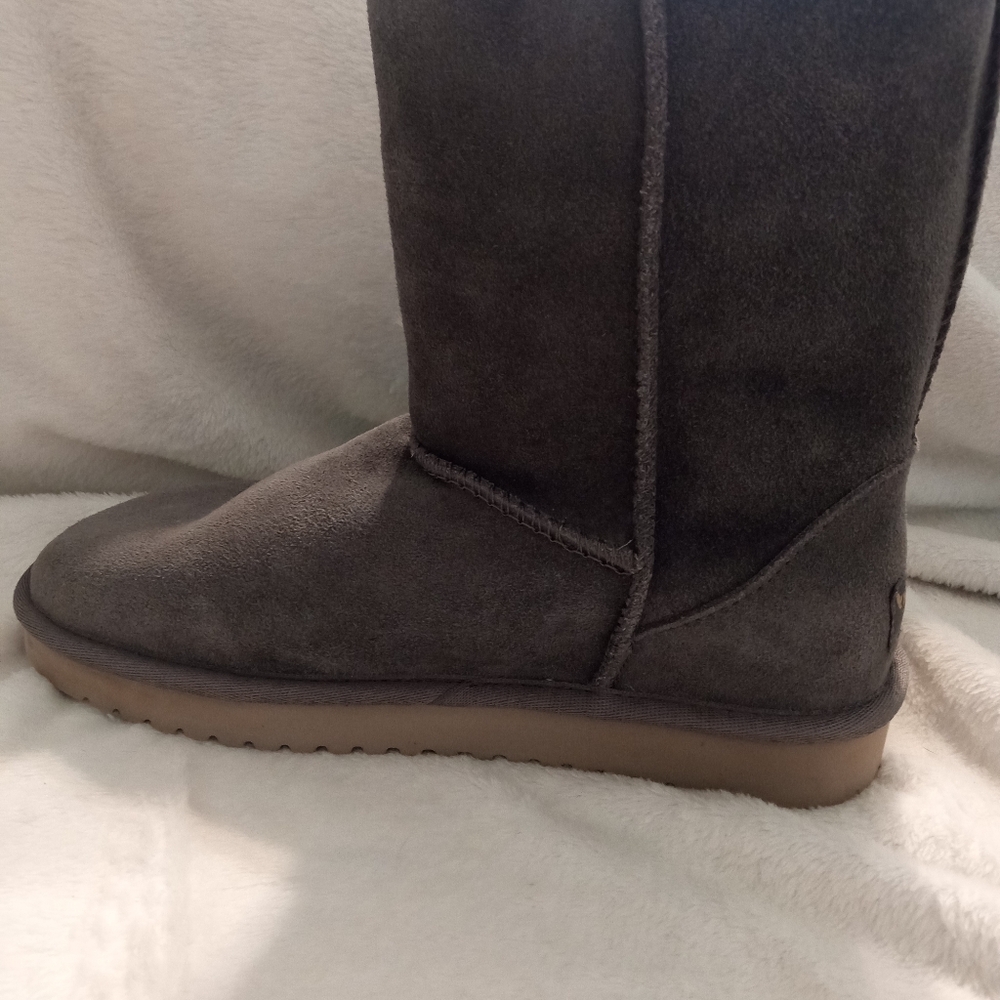 Koolaburra by UGG Gray Lined Boots Size 7 - Picture 5 of 9